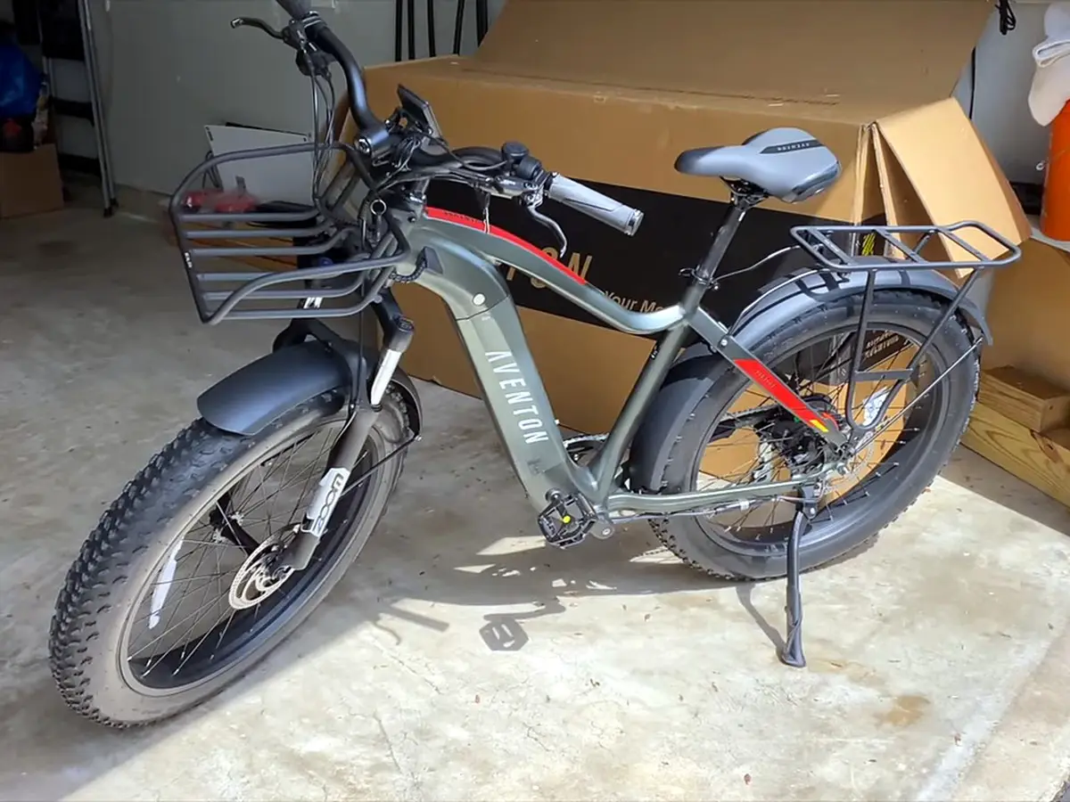 Aventon Aventure (1st gen), photo from Will's test ride video