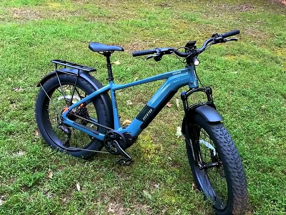 Aventon Aventure M, photo from Will's test ride video