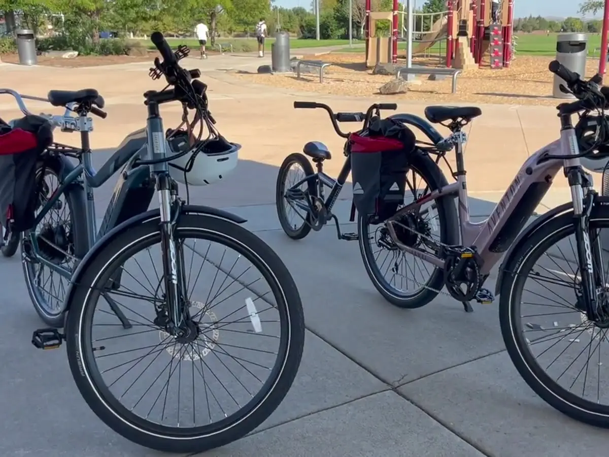Aventon Level.2, photo from Will's test ride video