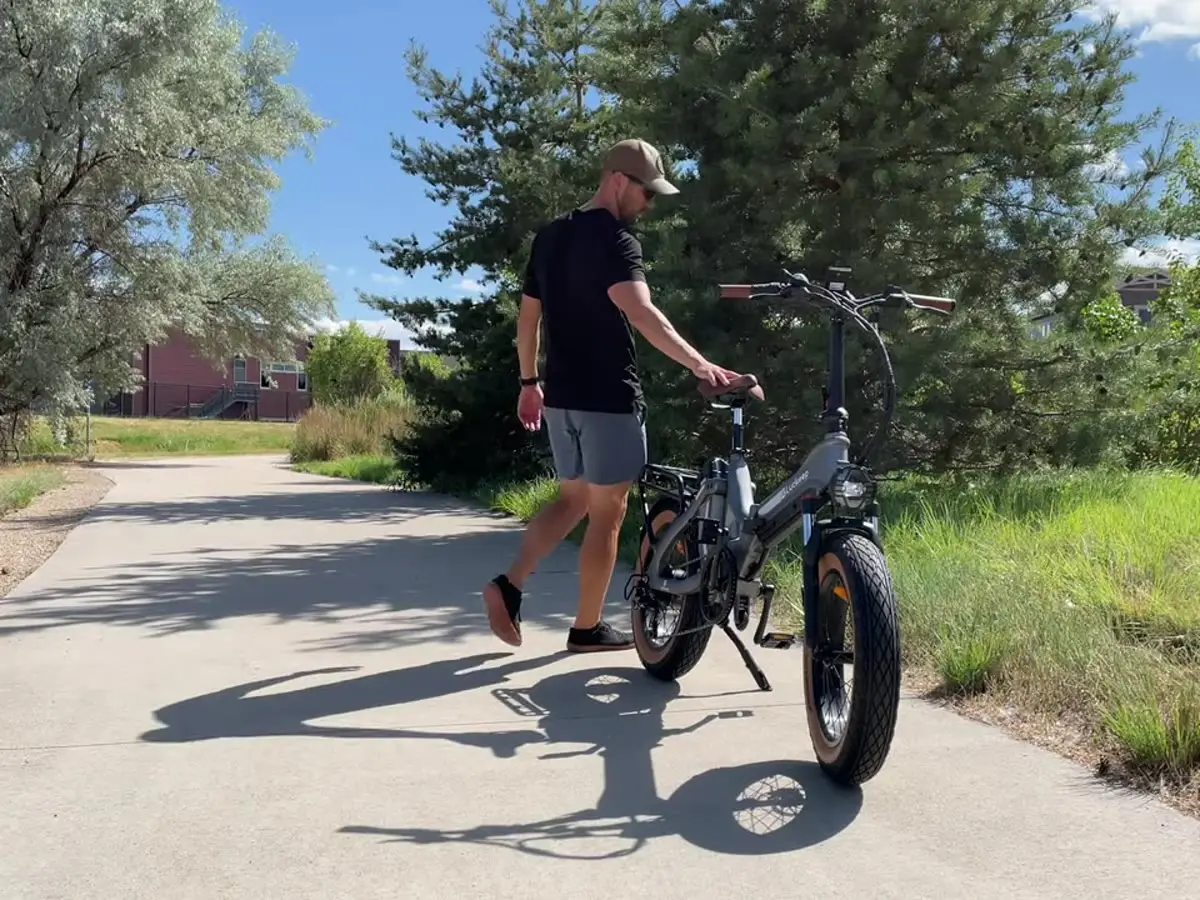 Luckeep X1 Pro, photo from Will's test ride video