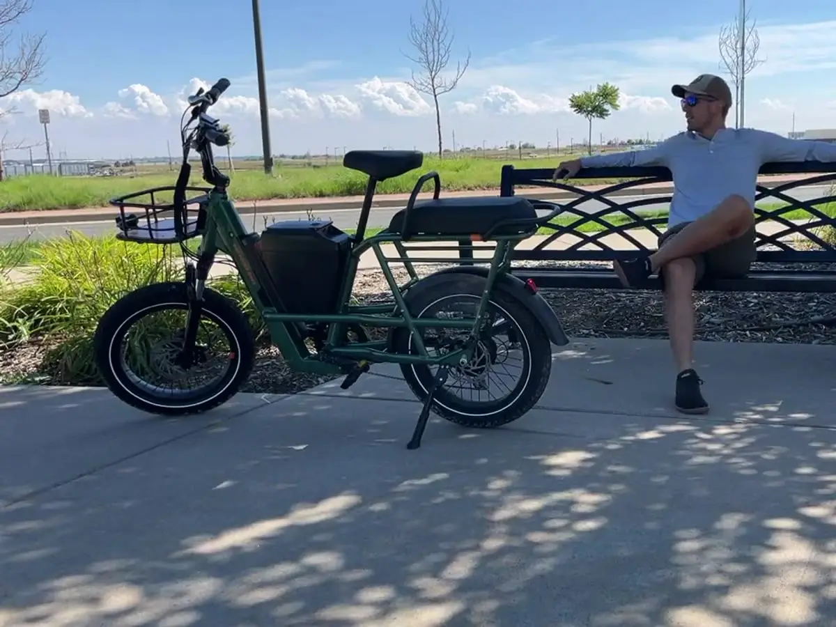 Rad RadRunner 3 Plus, photo from Will's test ride video