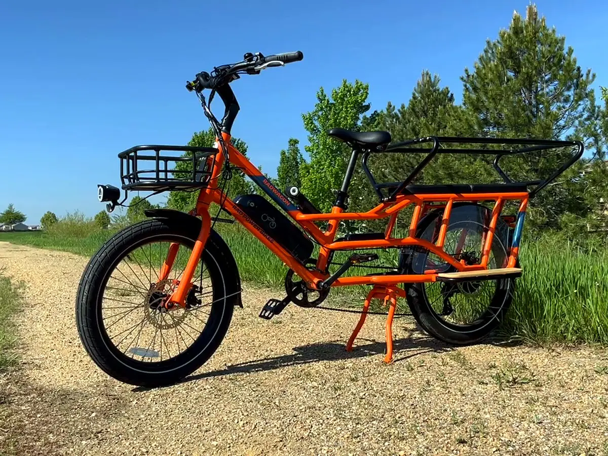 Rad Power Bikes RadWagon 4, photo from Will's test ride video