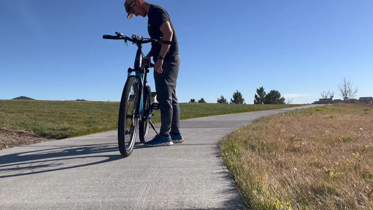Hiland Sabo 2.0 during Will's test ride