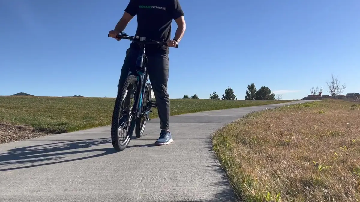 Hiland Sabo 2.0 during Will's test ride
