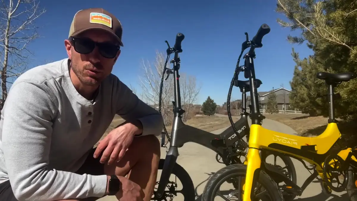 ONEBOT S7 during Will's test ride