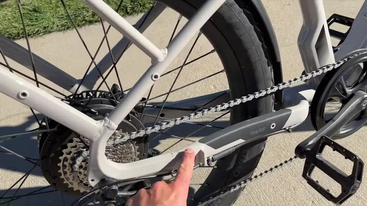 Ride1Up Cafe Cruiser, photo from Will's test ride video