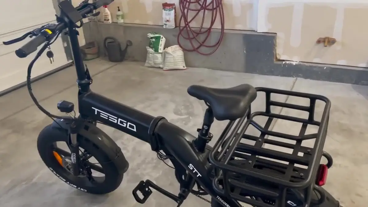 Tesgo STT during Will's test ride