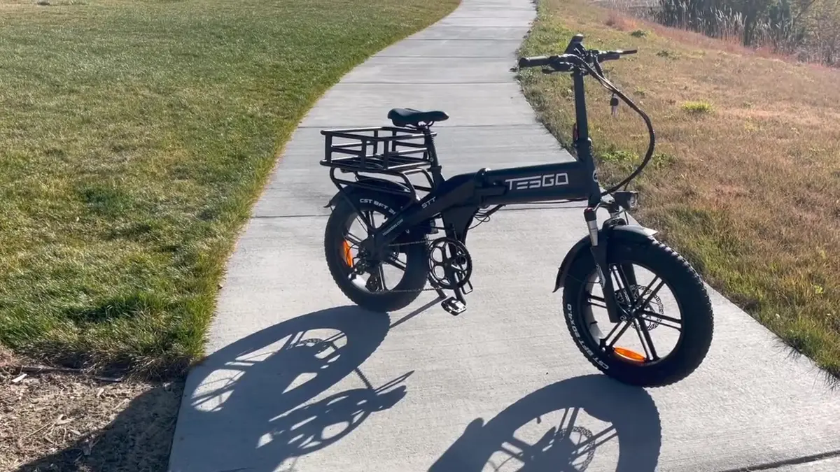 Tesgo STT during Will's test ride