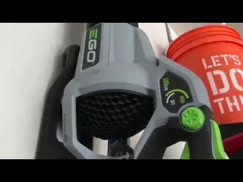 EGO Handheld Blower, frame from Will's review video