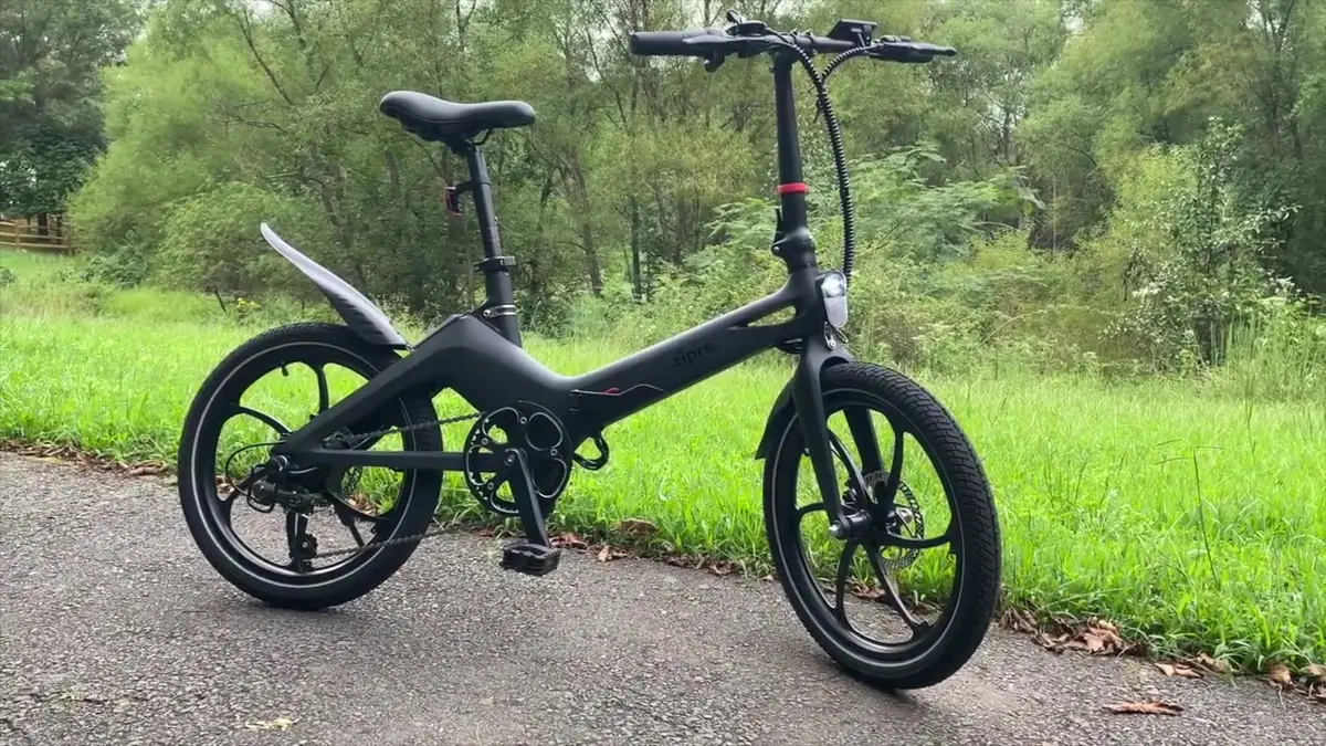 Ziprs F1 during Will's test ride